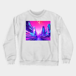 Neon Tokyo Crewneck Sweatshirt